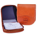 Zippered Case For 20 CDs (Stock Leather)
